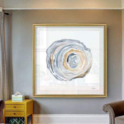 ” Watercolor Tree Ring IV “ - Chic Decora