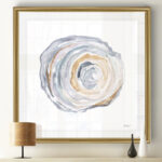 " Watercolor Tree Ring IV " - Image 3