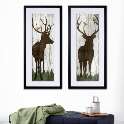 ” Weathered Woodland ” 2 – Pieces - Chic Decora