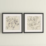 " Whispering Leaves " 2 - Pieces Painting Print - Image 7