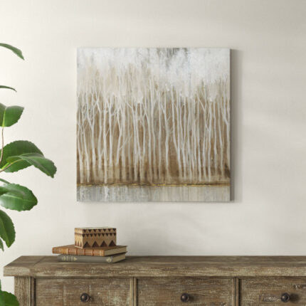 ” Whispering Trees II ” by Timothy O’ Toole Painting Print - Chic Decora