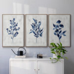 " Wild Indigo I " 3 - Pieces - Image 4