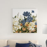 " Wildflower Garden I " by Emma Scarvey Painting Print