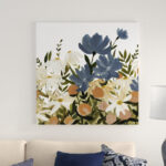 " Wildflower Garden I " by Emma Scarvey Painting Print - Image 5
