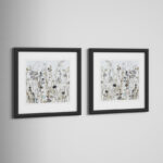 " Wildflower Mist I " 2 - Pieces - Image 3