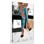 "Wine and Shopping I" by Jodi Print on Canvas - Image 2