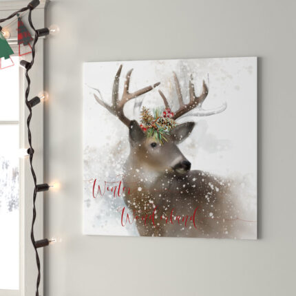 ” Winter Wonderland Deer “ - Chic Decora