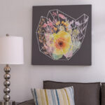 " Words To Grow By Flowering Polygon " by 5by5collective - Image 2