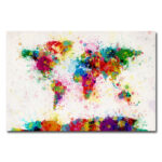" World Map Splashes " by Michael Tompsett - Image 2