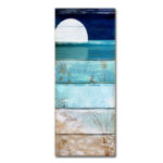 Beach Moonrise I' Painting Print - Image 6