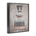 Book Stack Heels Metallic Pink' Graphic Art Print - Image 8