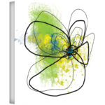 Citron Petals' by Jan Weiss, Green Floral Abstract Fine Art Gallery Canvas Print - Image 7