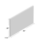 Cool Gray Horizon I' by Jennifer Goldberger - Wrapped Canvas Painting Print - Image 3