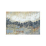 Cool Gray Horizon I' by Jennifer Goldberger - Wrapped Canvas Painting Print - Image 4