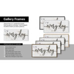 Everyday is a Gift' by Susie Boyer, Lavender Flowers with Inspirational Quote Canvas Textural Wall Art - Image 5