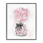 Pink Flower Perfume Glam Fashion' by Ziwei Li