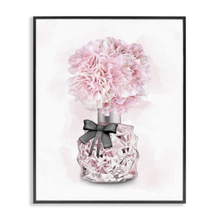 Pink Flower Perfume Glam Fashion’ by Ziwei Li - Chic Decora