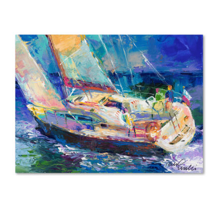 Sailboat’ Print on Canvas - Chic Decora