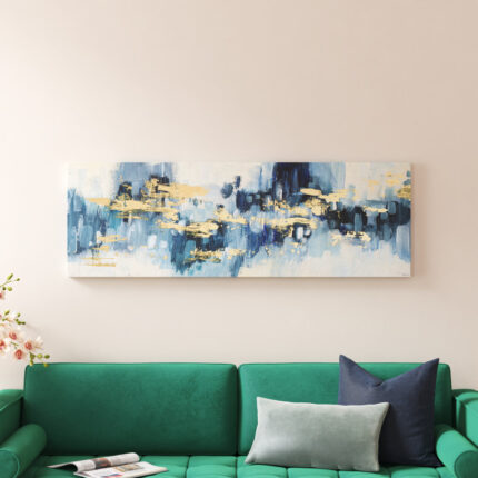 Water Reflection’ Print on Wrapped Canvas - Chic Decora