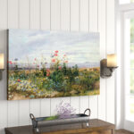 Wildflowers with a View of Dublin, Dunleary' by Mark Adlington, Flowers in Ireland Scenic Wall Art - Image 2