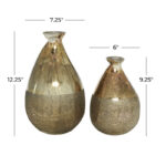 2 Piece Mateer 12.25" Glass Table Vase Set - Image 5