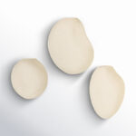 3 Piece Pebble Wall Vase Set