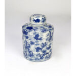 8.5'' Porcelain Ginger Jar