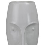 Abhaki 10" Stoic Face Vase - Image 5