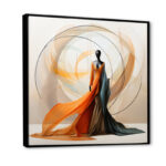 Abstract Contemporary African Dancer I - Woman African American Wall Art - Image 4