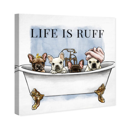 Aerin ” Life Is Ruff ” by Oliver Gal - Chic Decora