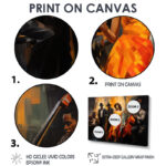 African American Art Spirit I - African American Art Canvas Prints - Image 4