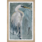 Aife " Perched Crane " by Marmont Hill Painting Print - Image 5