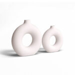 Aionna Ceramic / Porcelain Table Vase (Set of 2) - Image 4