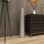 Akerra Ceramic Tall Decorative Vase with Bubble Texture - Image 8