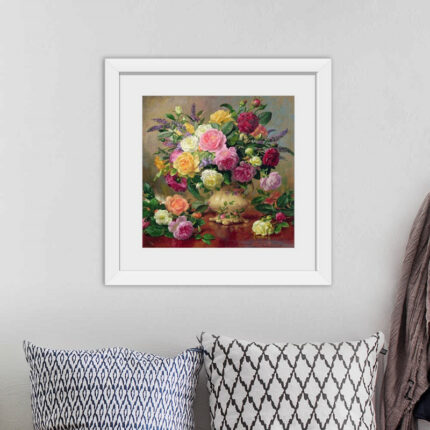 Alexica ” Roses From A Victorian Garden ” by Albert Williams - Chic Decora