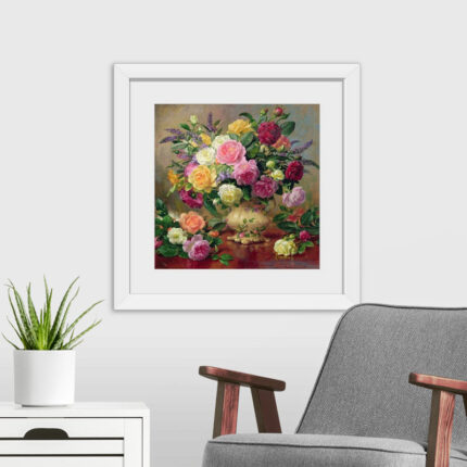 Alexica ” Roses From A Victorian Garden ” by Albert Williams - Chic Decora