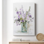 Amaiia " Purple Passion II " Painting Print - Image 4