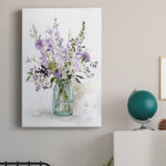 Amaiia " Purple Passion II " Painting Print - Image 7