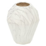 Anderson-Brown White/Gray 12" Ceramic Table Vase - Image 4