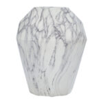 Anderson-Brown White/Gray 12" Ceramic Table Vase - Image 5
