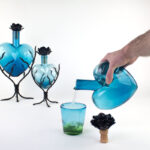 Anibar Handmade Glass Decorative Bottle - Image 3