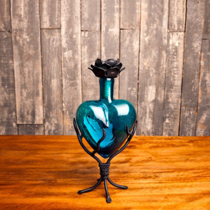 Anibar Handmade Glass Decorative Bottle - Chic Decora