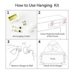 Animals "Portrait Of A Highland Cow Black And White Modern Art Extra Large Framed Wall Pictures - Image 7