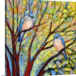 Anjolina " Two Bluebirds " by Jennifer Lommers