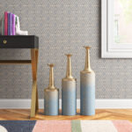 Annamarie Metal Floor Vase