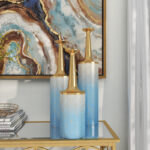 Annamarie Metal Floor Vase - Image 3