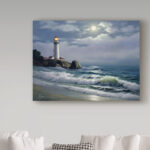 Anthony Casay " Coastal Scene 3 " by Anthony Casay Painting Print - Image 5