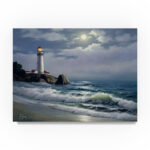 Anthony Casay " Coastal Scene 3 " by Anthony Casay Painting Print
