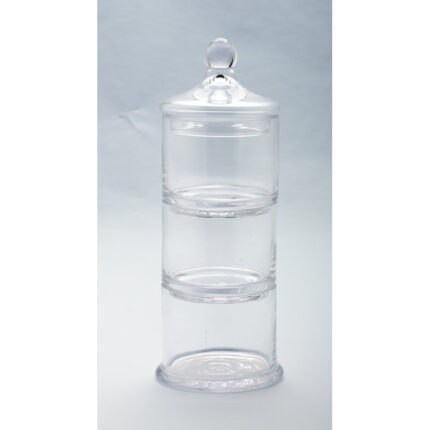 Aquilina Handmade Glass Apothecary Jar - Chic Decora