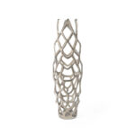 Arabella Handmade Aluminum Floor Vase